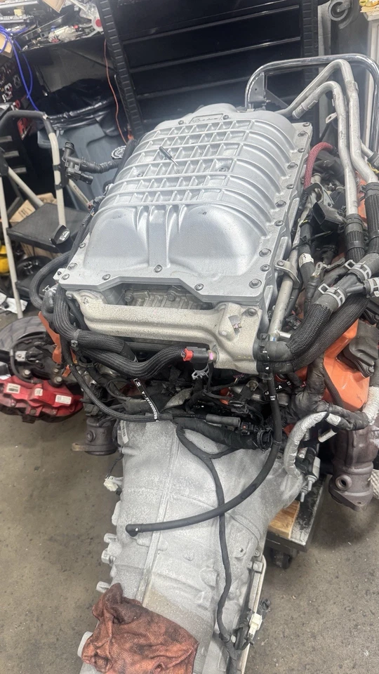 Engine from Dodge Charger SRT Hellcat 1 Engine from Dodge Charger SRT Hellcat 1