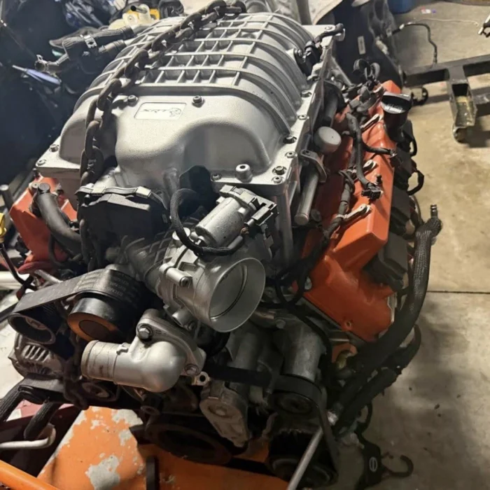 Engine from Dodge Charger SRT Hellcat Engine from Dodge Charger SRT Hellcat