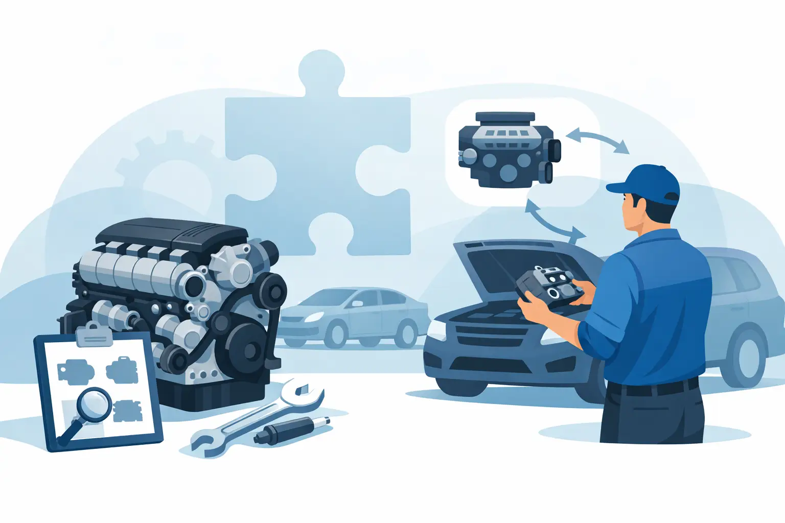 How to Choose a Replacement Engine That Fits