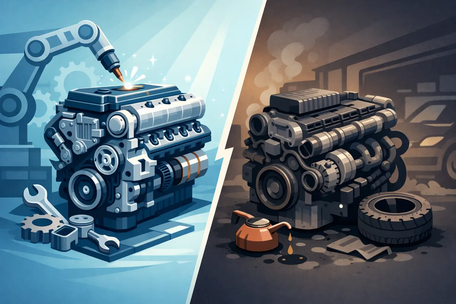 Remanufactured Engine vs Used Engine